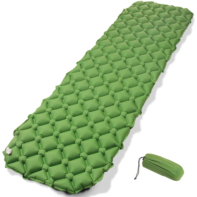 

Flytop single person inflatable moistureproof pad egg nest air cushion camping inflatable mat