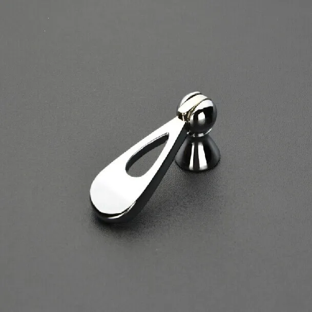 

Modern Simple furniture knobs shiny silver shaky drawer knob chrome cabinet dresser cupboard furniture door handle pull knob