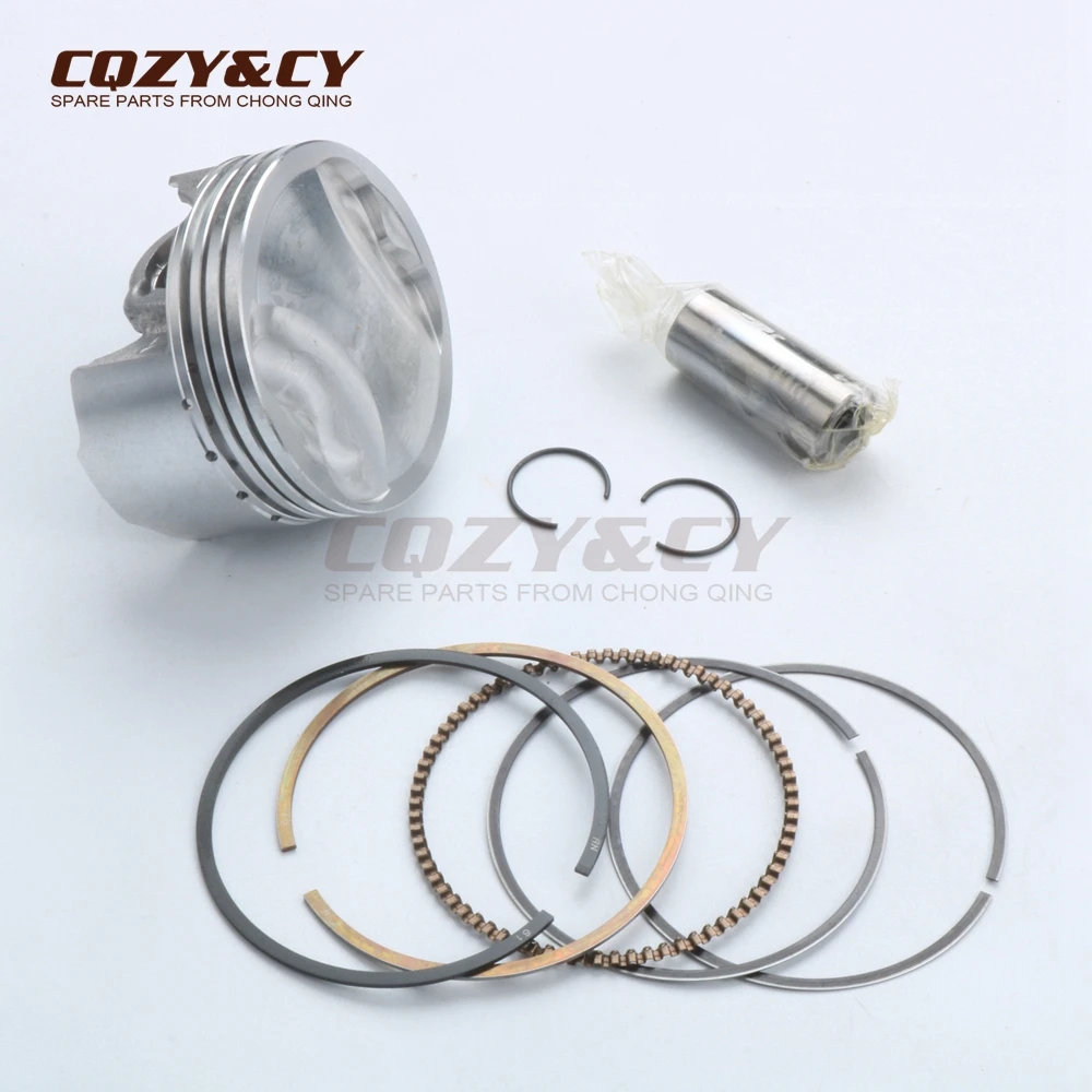 4 Valves 58.5mm 61mm/63mm /15mm Big Bore High Quality Piston & Piston Ring for PGO Bubu / Buddy 125 G-MAX 150 X-Hot 4V