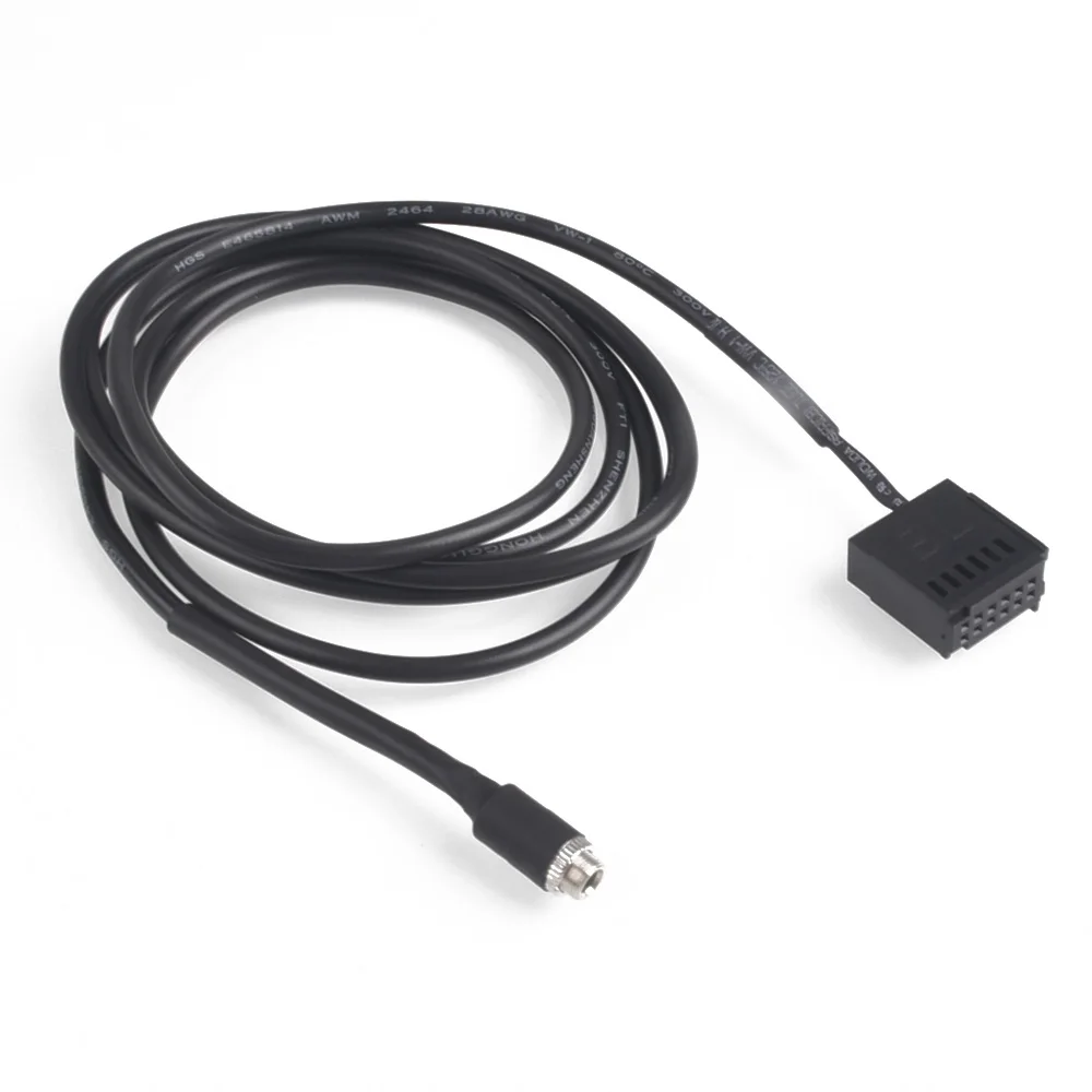 6000CD Kabel adaptera wejścia AUX 3,5 mm żeńskie gniazdo MP3 Telefon komórkowy dla Ford Focus Fiesta Mondeo dla Galaxy