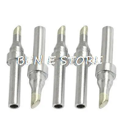 

5pcs 1.2" Length Bevel Design Soldering Iron Tips 200-T-3C