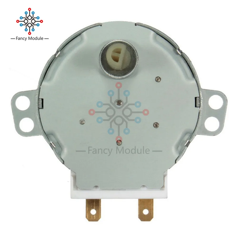 AC 220V-240V 50Hz CW/CCW Microwave Turntable Turn Table Synchronous Motor TYJ50-8A7 D Shaft 4 RPM VEJ20 P20