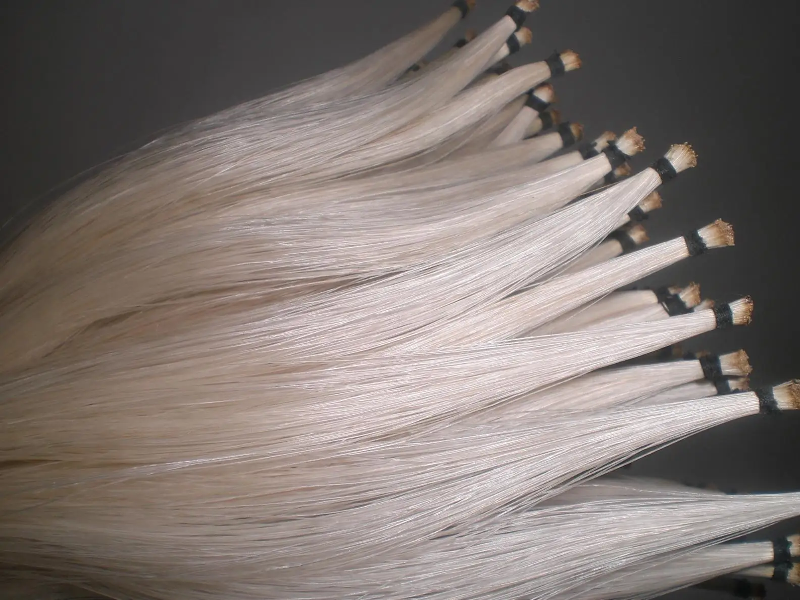 Black Horse Tail Hair White Horse Hair Stallion Bow Hair Cello Bow Hair Mongolia Horse Tail Hair