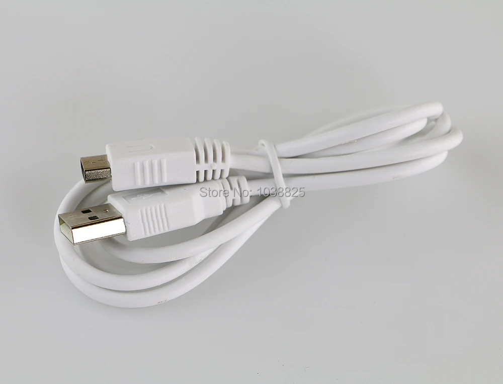 1pc High Quality USB data power charge Charger charging Cable For Nintendo Wii U WIIU Gamepad Controller 1.5m