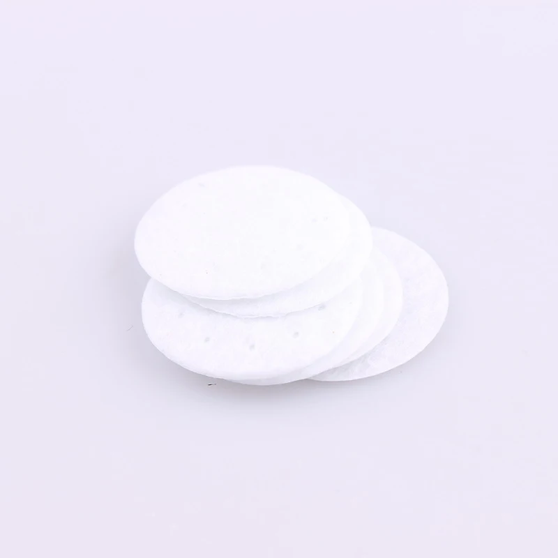 100PCS   White And Black Round Felt fabric pads 25/30/40mm accessory patches circle felt pads, fabric flower accessories