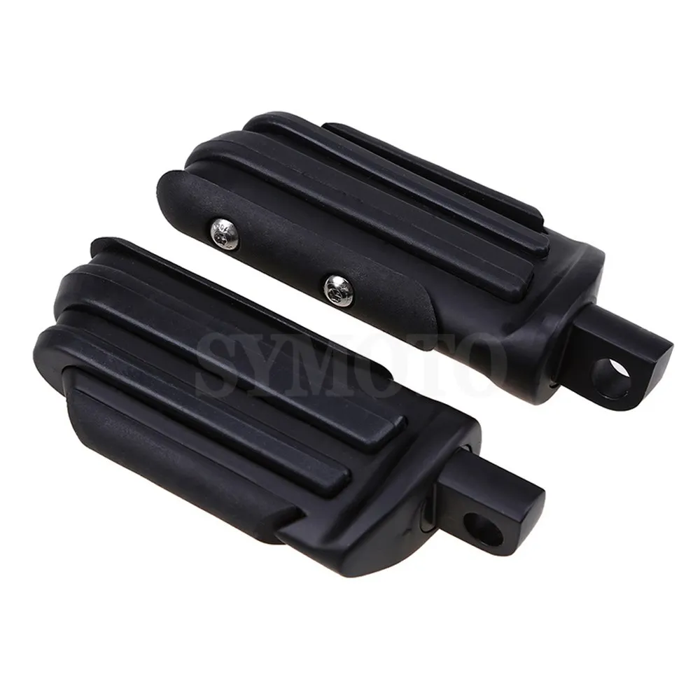 Motorcycle Front Rear Footrests Foot pegs For Harley Touring Dyna Heritage Softail Iron 883 V-Rod Sportster XL 883 1200 48