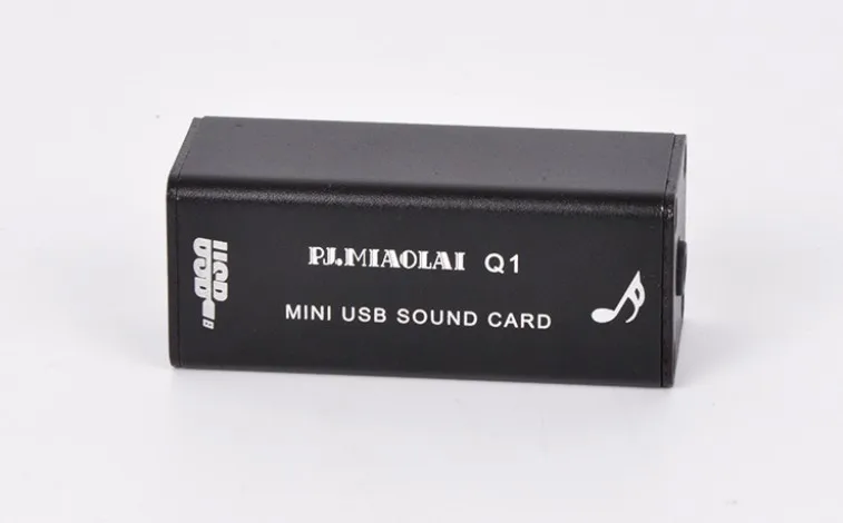 Q1 elementary audio decoder replaces computer sound card with excellent sound quality