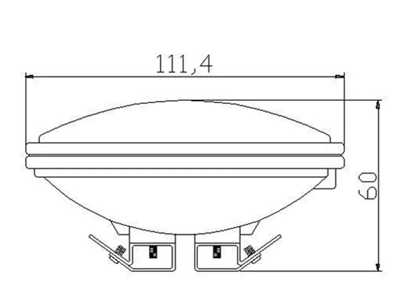 Imagem -06 - Lâmpada Led Par36 9w eq a 50w Halogênio Luz Solar de 1030v 5000k Impermeável Ip68