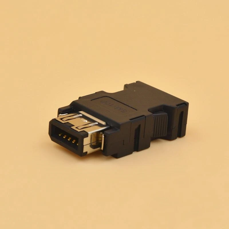 SM-10P-B SM-10PIN 36310 MR-J3CN2 Encoder Connector for J4 J3 JE Servo Motor SM-10P 1394 SM 10P IEEE1394 10Pin