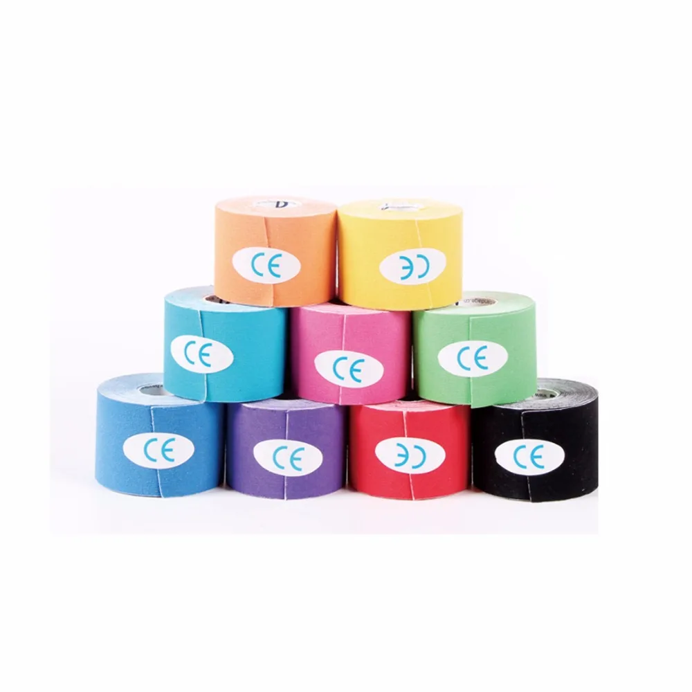 Kinesiology Tape No or with Box+Manual Elastic Medical Adhesive Bandage Physio MuscleTherapy Sport Safety Care