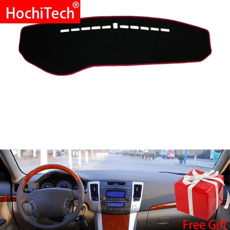 For HYUNDAI sonata NF NFC 2009 Right and Left Hand Drive Car Dashboard Covers Mat Shade Cushion Pad Carpets Accessories