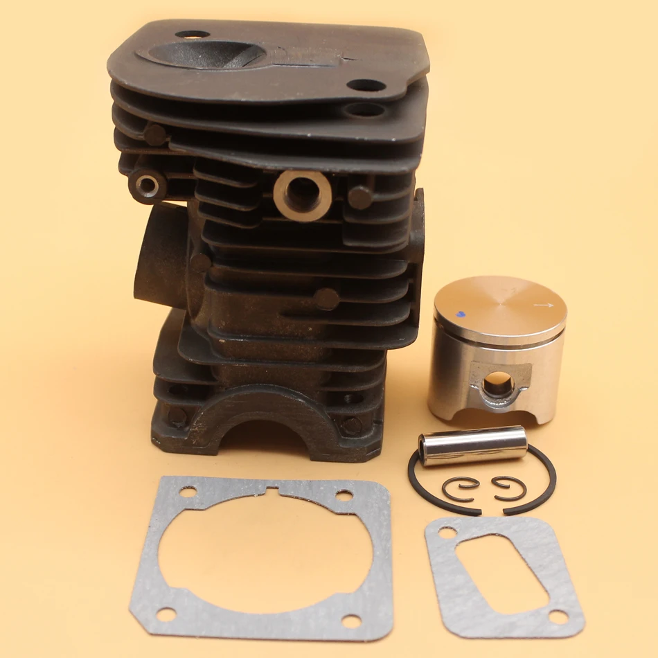42MM NIKASIL Cylinder Piston Gasket Kit For HUSQVARNA 340 345 JONSERED CS2145 CS2141 2145 Turbo Gasoline Chainsaw Parts