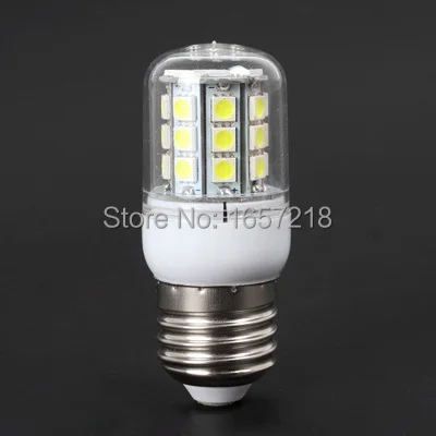 220V Warm White / White Light 5W 1000LM E27 30 x 5050 SMD LED Corn Bulb Light 1PCS/LOT