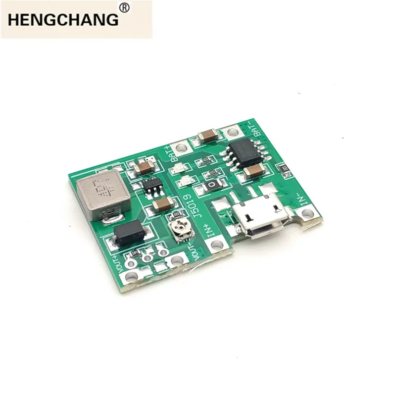 3.7V 9V 5V 2A Adjustable Step Up 18650 Lithium Battery Charging Discharge Integrated Module