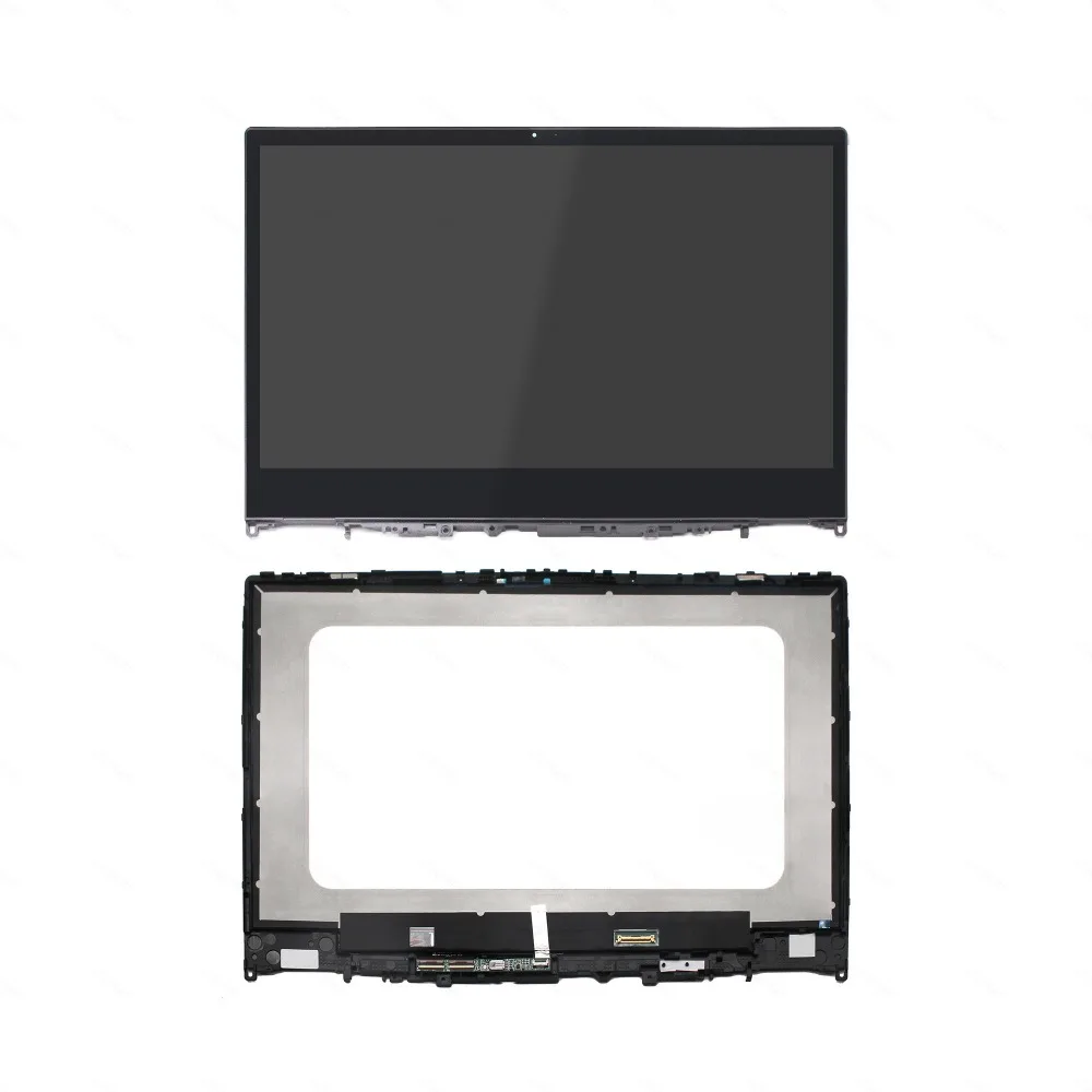 

14'' For Lenovo Yoga 530-14IKB 81EK 530-14ARR 81H9 IPS FHD LCD Panel Display Screen Touch Glass Digitizer Assembly with Bezel