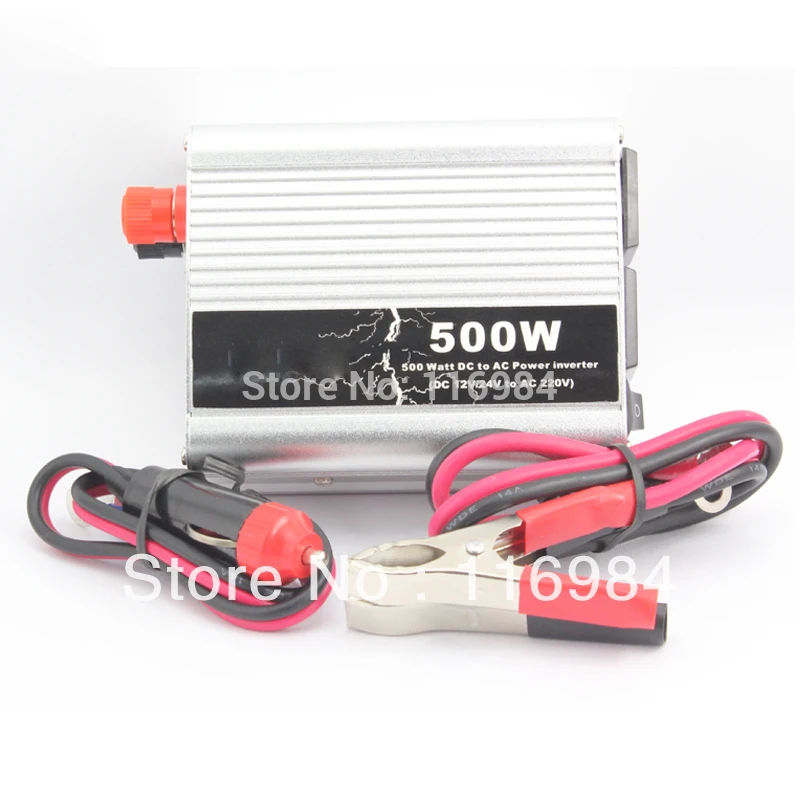 

Car inverter 500W DC12V to AC220V vehicle power supply switch on-board charger car inverter