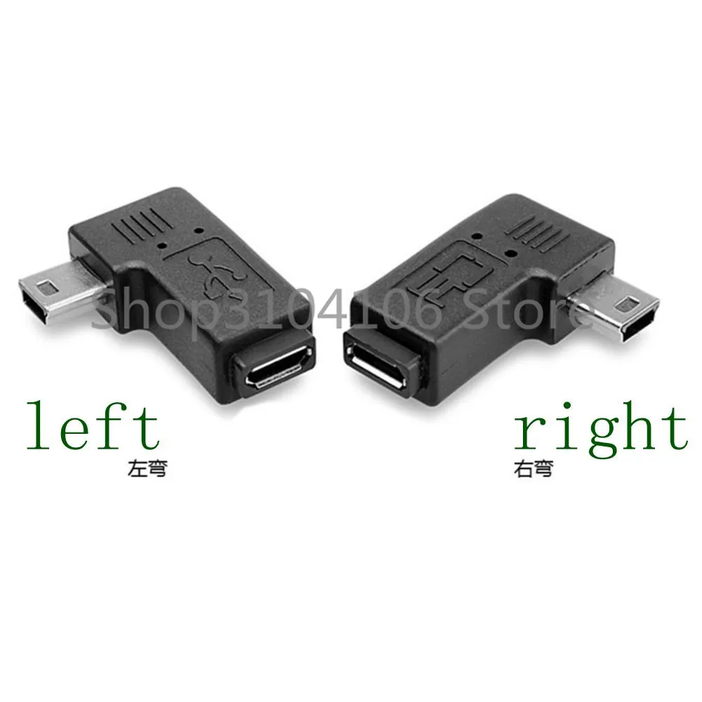 محول USB صغير عالي الجودة إلى Micro USB أنثى B M/F محول موصل