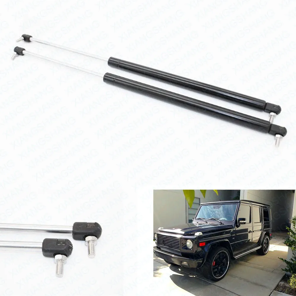 

2pcs for Mercedes-Benz G550 & G55 2003-2010 2011 31.85 inch AMG Hood Gas Struts Spring Auto Lift Supports Rod Arm Shocks