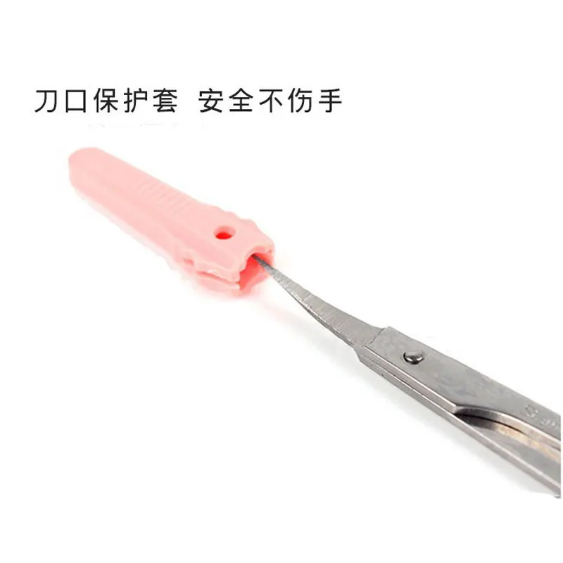 3 Sizes Eyebrow Scissor Stainless Steel Curved Nails Dead Skin Nose Hair Remover Clip Trimmer Pedicure Makeup Tool