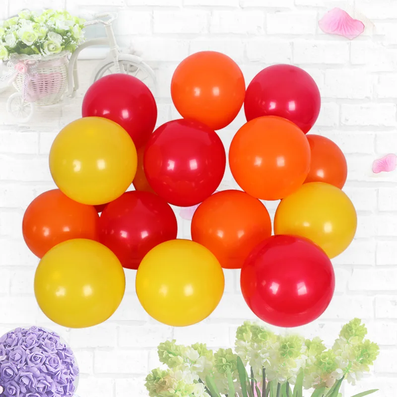 Hot Wholesale 20pcs/lot 10 inch 2.2 grams sub balloon Thickened helium Birthday Balloons Balloon Beauty Wedding Decoration AB323