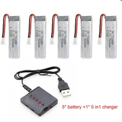 JJRC H37 JXD 523 523W 3.7V 500mAh Li-Polymer Batteria con il Caricatore Per JJRC H37 JXD 523 wltoy V966 V977 V930 Q282 parti di Batteria