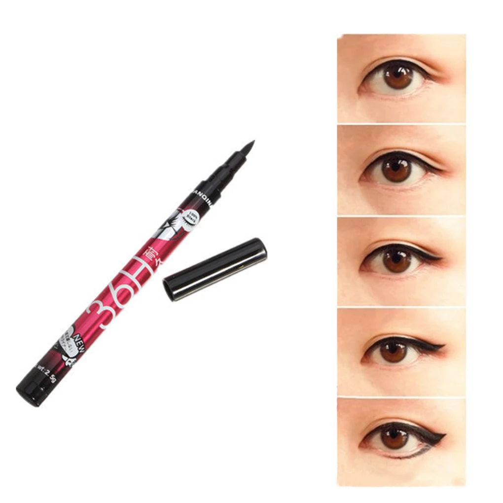 Quick-Drying Liquid Waterproof Eyeliner Liquid Make Up Eye Liner