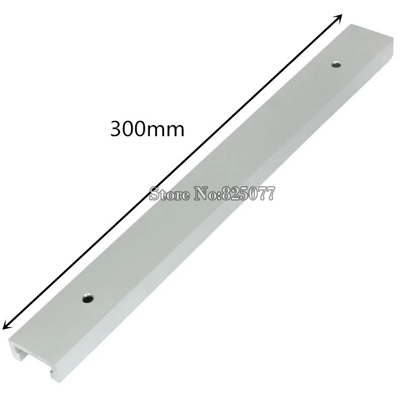 

2PCS T-tracks Length 12inch 300mm T-tracks T-slot Miter Track Jig Fixture Slot For Router Table Saw KF713