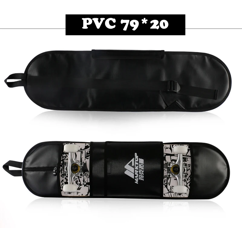 

free shipping skate board bag pvc water-proof