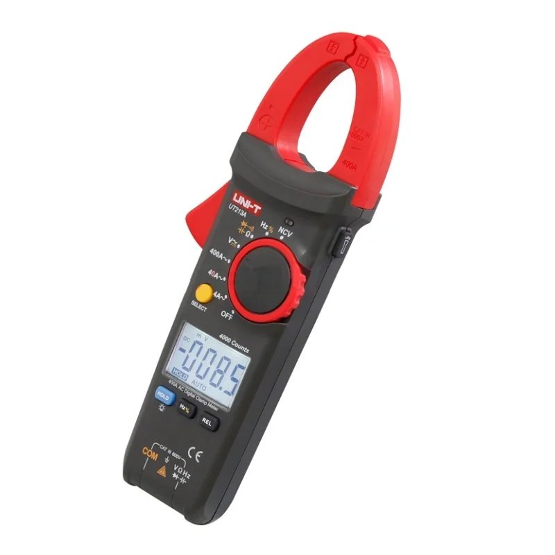 

UNI-T UT213A 400A Digital Clamp Meters Voltage Resistance Capacitance Multimeter Auto Range multimetro Diode