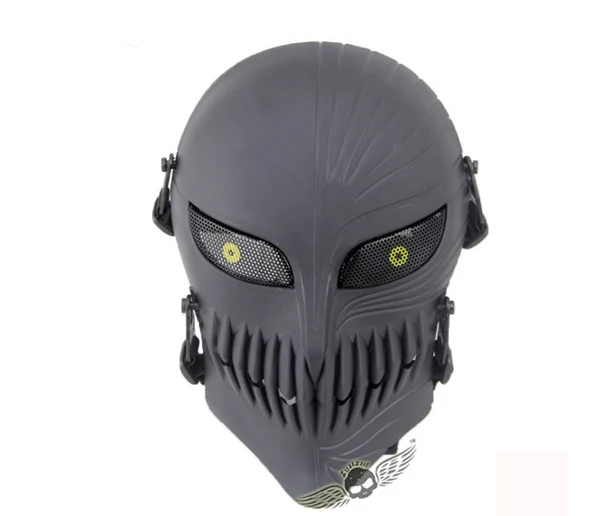 Tactical Airsoft Paintball CS War Game Full Face Protective Skull Mask Cosplay