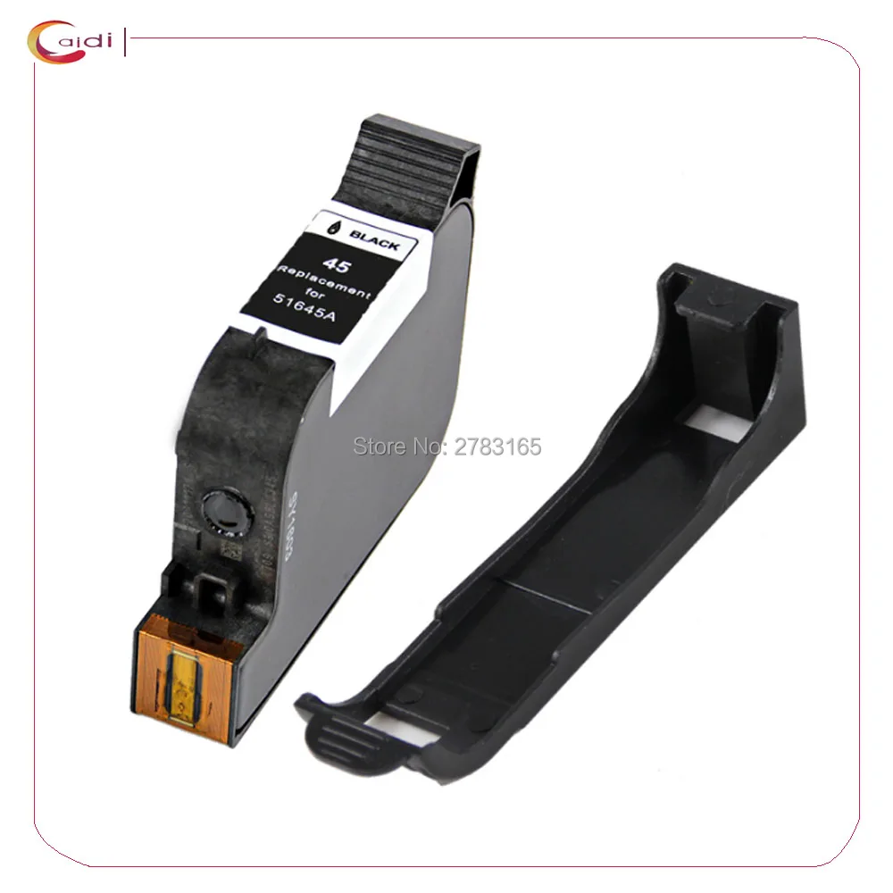 1Black compatible For 51645A for HP Deskjet 8200 850C 870C 880 890 930 950 935 952 755 Printer inkjet HP 45 Ink Cartridge