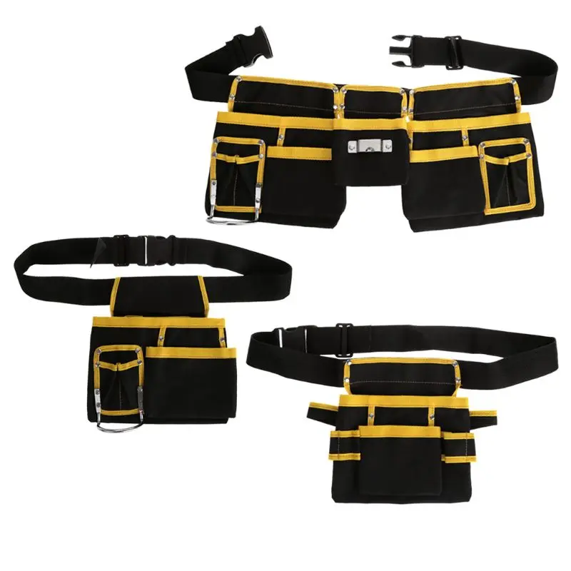 Multi-functional Electrician Tools Bag Waist Belt Storage Holder 4XFD