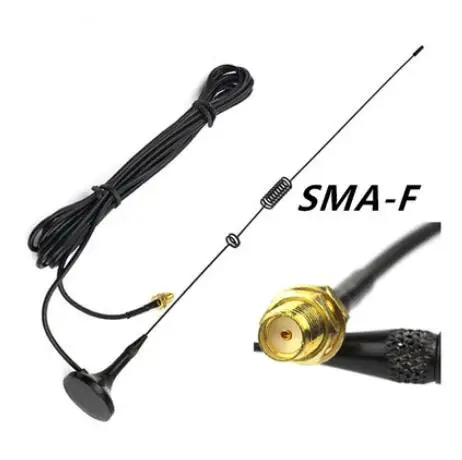 Antenne fouet magnétique pour voiture, bande de touristes, radio bidirectionnelle, SMA 600, 145 m, 435m