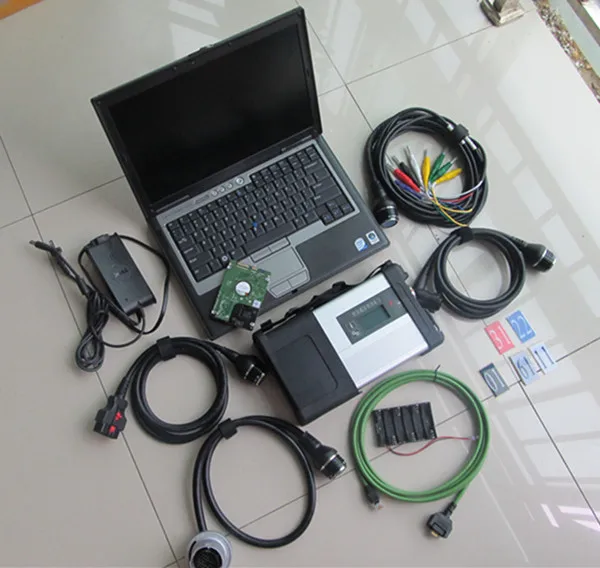 A+++ top quality DOIP MB STAR C5 SD Connect with HDD V09.2023 software for car/ truck full system testing with d630 pc