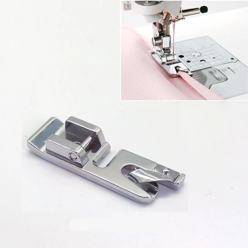 2Pcs 3mm Narrow Rolled Hem Sewing Machine Presser Foot - Fits All Low Shank Snap-On Singer*, Brother, Babylock,  Janome, 5BB5017