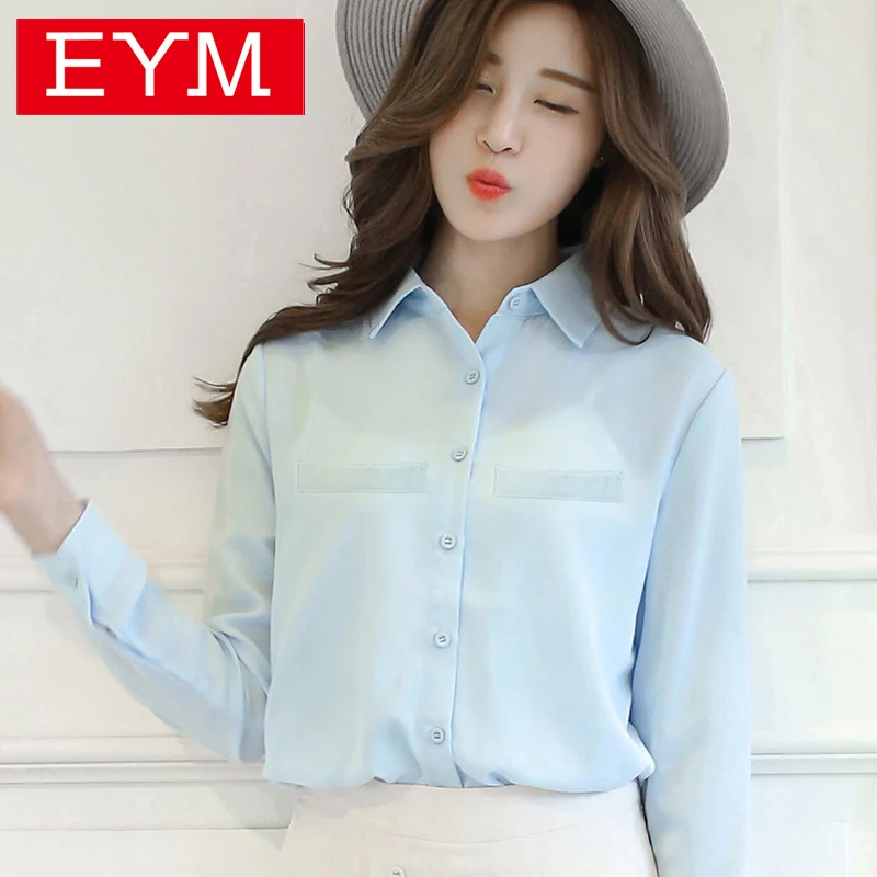 Brand Women Blouse 2023 New Casual Women\'s Long Sleeved Solid Shirt Plus Size Blouses Ladies Office OL Style Shirts Blusas