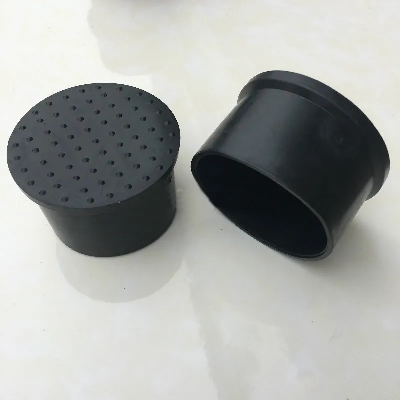 PVC soft rubber, rubber, round tube foot cover, stainless steel tube jacket, non-slip, round table and chair cover