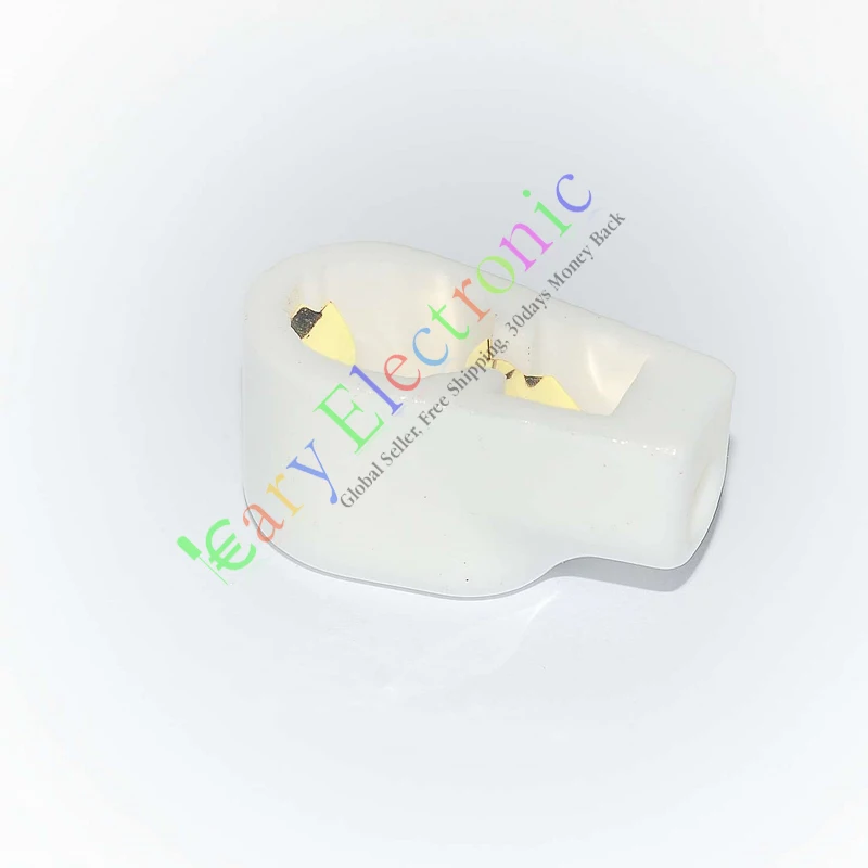 Wholesale and retail 5pc 8.8mm GOLD Tube Anode Caps Ceramic Socket valve fr 807 6146B FU25 24A 310A free shipping