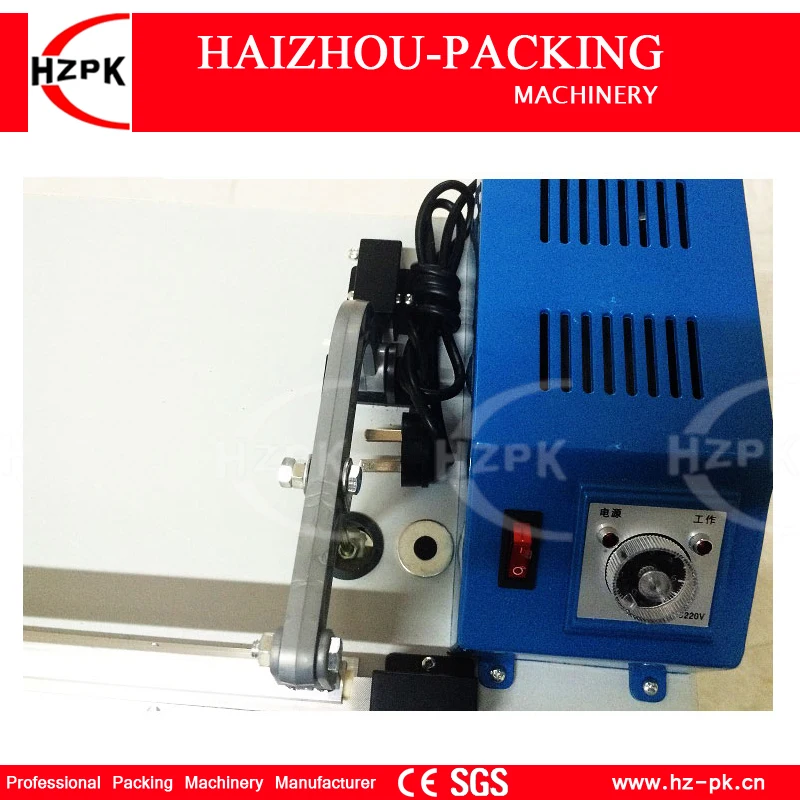 HZPK Foot Pedal Impulse Sealer Packing Machine Heat Bag Sealer Stand Floor Type Plastic Bag Sealing Machine Sealer 700mm SF-700