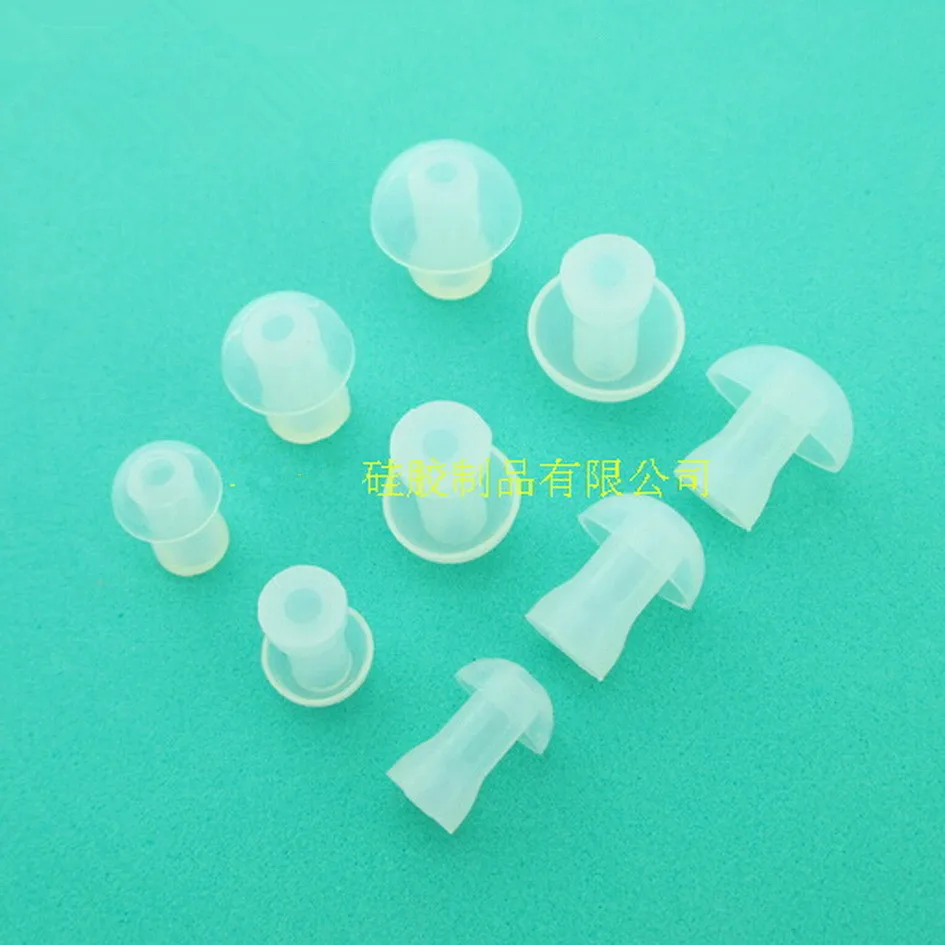 6pcs earphone replacement Silicone Earbud eartip ear tips buds For Hearing Aid headphone Acoustic tube earphone air tube headset