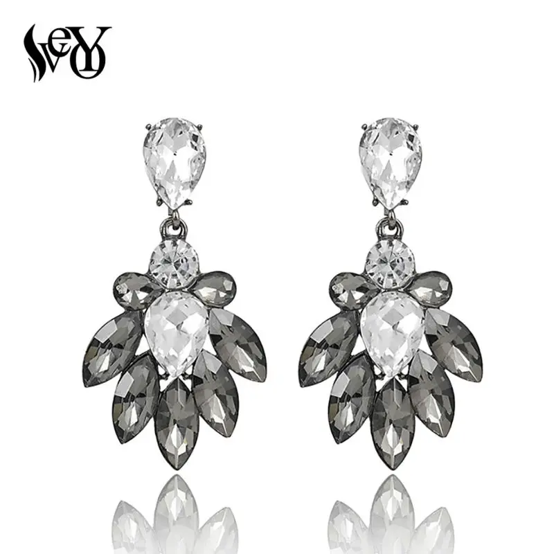 VEYO Crystal Earrings For Women Brincos Pendientes High Quality alloy