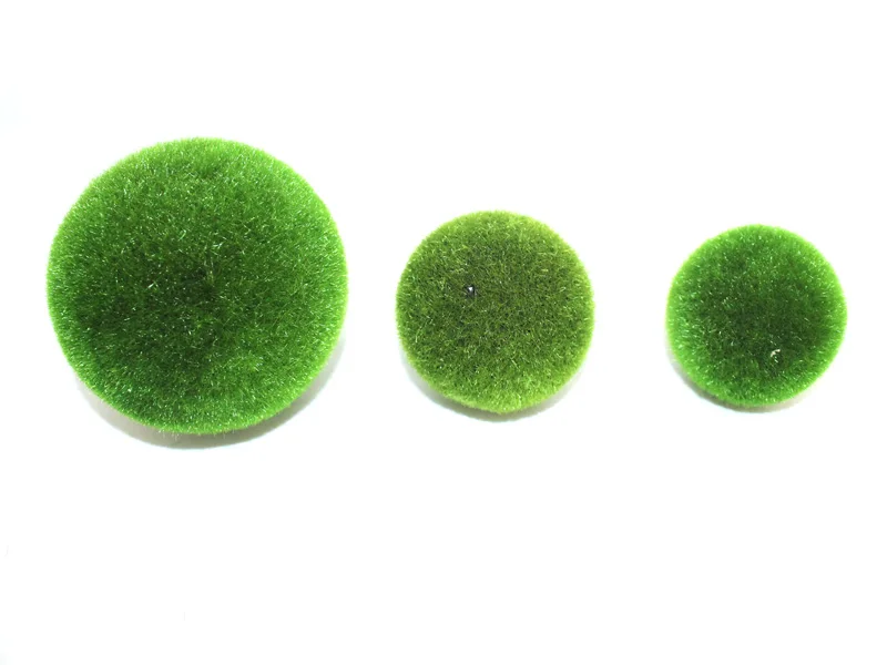 NuoNuoWell Artificial Turf Ball Fake Green Decoration Moss Ball OD 6CM 7CM 10CM Available DIY Wedding Party