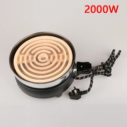 2000W mini electric stove, household/experiment/civil/industrial furnace, electric hot plate, electric cooker, single burner