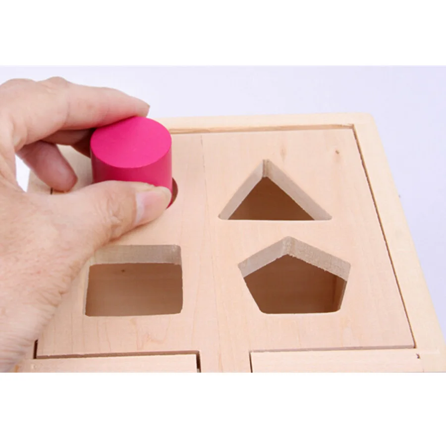 Baby Houten Speelgoed Montessori Brinquedos Educativos kinderen educatief Blokken Speelgoed Leren Onderwijs