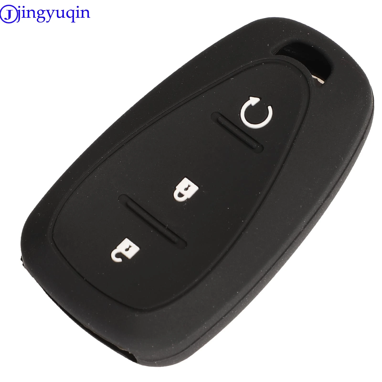 jingyuqin 3B Remote Car Key Silicone Cover Case For Chevrolet Cruze Spark Camaro Volt Bolt Trax Malibu Holder Styling view 3