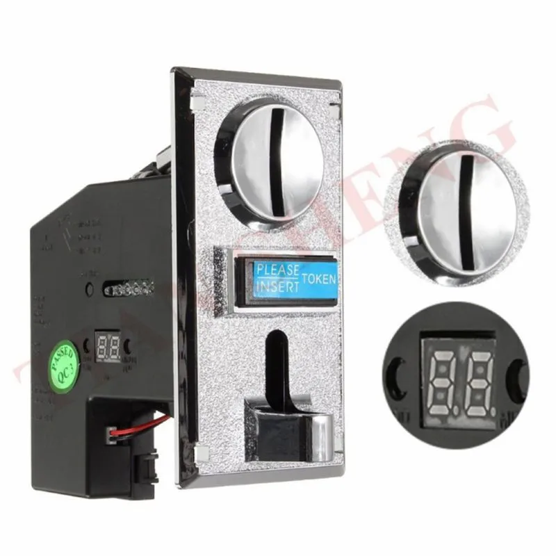 Multi coin acceptor Electronic Coin Acceptor Mechanism 6 different values coin selector Mech for vending machine