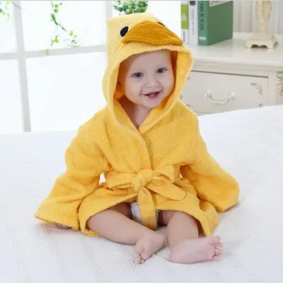 Retail-Baby bathrobes/children\'s bath towel/infant hooded bath towel/Animal cartoon/modeling bath robe