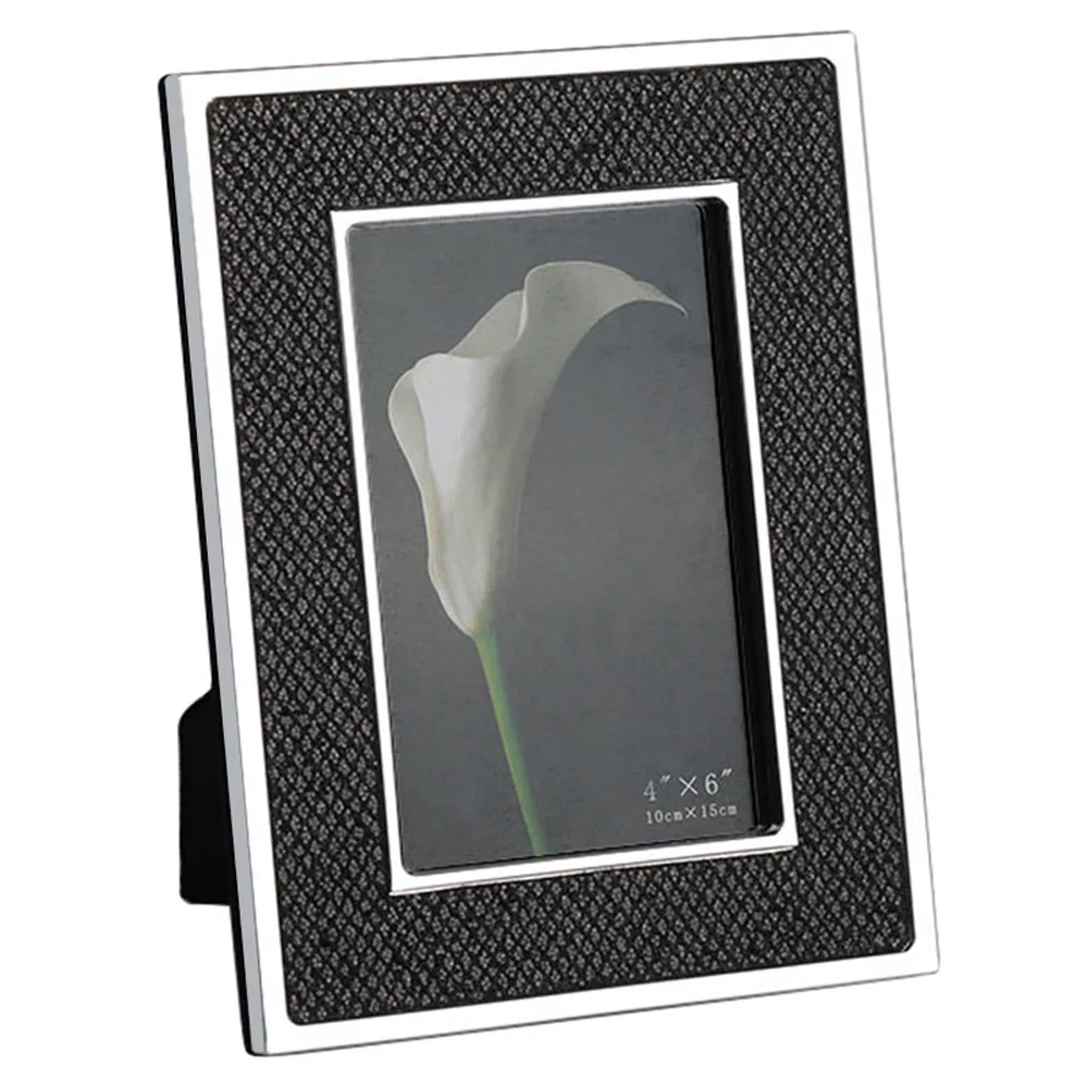 

Yakri-Silver Plated Leather Photo Frames, Creative Photo Frame, MPF091