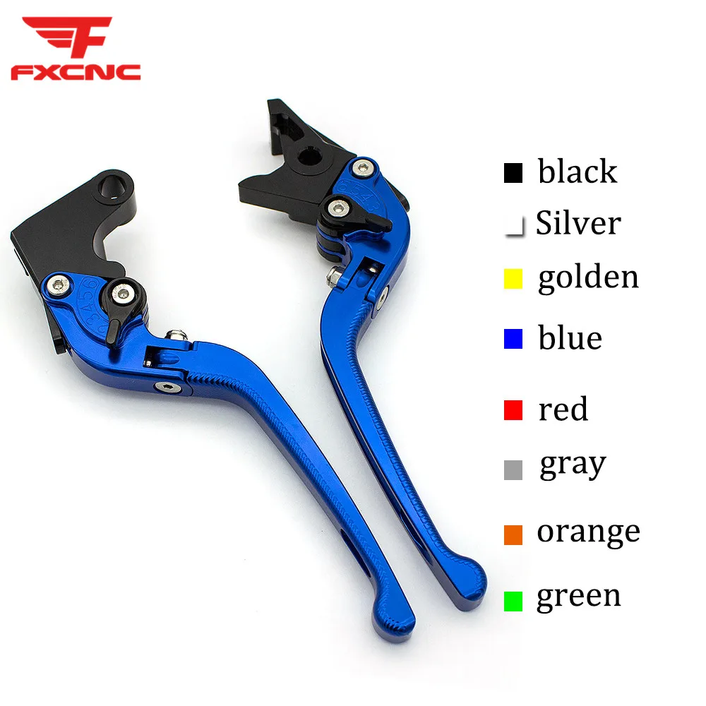 For Yamaha FZ1 FAZER 2006 - 2015 14 13 12 3D Adjustable Motorcycle Folding Brake Clutch Levers Set For XJ6 DIVERSION 2009 - 2015