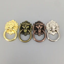 1x Antique Lion Head Drawer Pull Handle furniture kitchen cabinet knobs pull handle/Classical furniture wardrobe handle